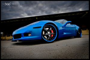 360 FORGED CORVETTE C6 Z06 STRAIGHT 5 CARBON FIBER